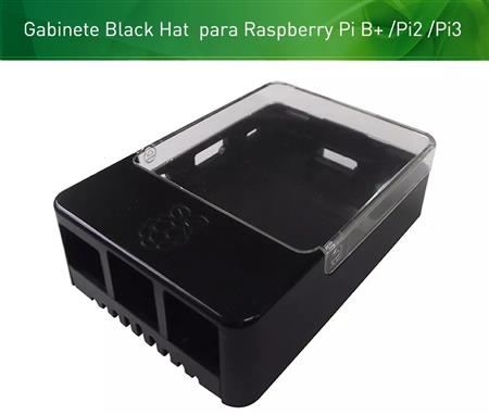 Raspberry Gabinete BLACK HAT